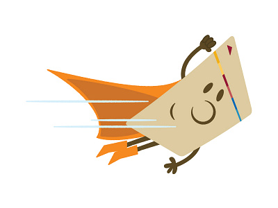 Key card avatar — Superhero illustration key card superhero