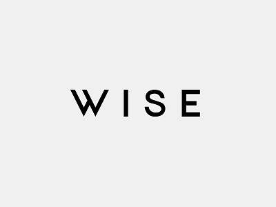 Wise - Architectural company from Germany. clean logo logotypes minimal typography