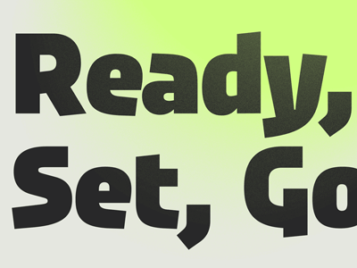 Urby Is Ready to Rumble black duplex font glyph letter type design typeface typography