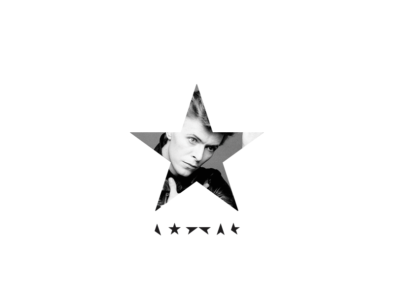 Bowie Black Star Tribute anniversary black bowie david death majortom star stardust tribute ziggy