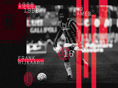 Frank Rijkaard ac football frank legend milan rijkaard soccer