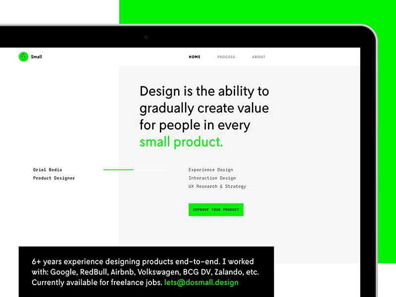 Live! berlin interaction design ixd portfolio product design research small strategy user experience design ux
