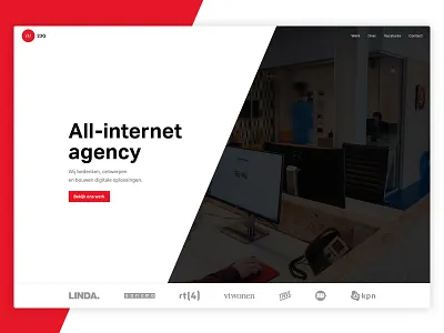 Say hi to the new 23G! 23g agency branding creative homepage landing page logo responsive studio web website