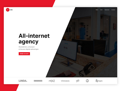 Say hi to the new 23G! 23g agency branding creative homepage landing page logo responsive studio web website