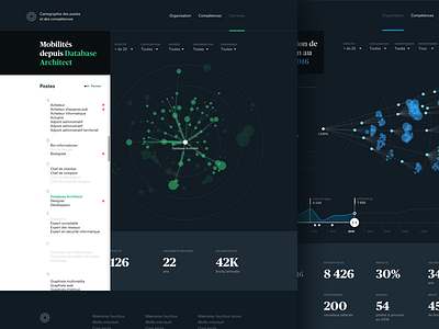 HR decision support tool #3 data data visualisation human ressources viz web design website