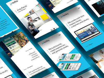 Agency Redesign agency mobile portfolio ux website