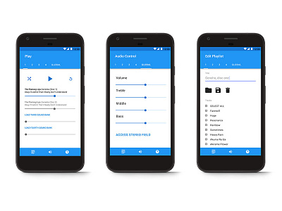 Material design music player mockups android balsamiq material design mockup ui user interface ux