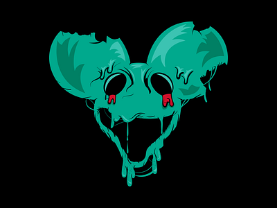 deadmau5 Halloween deadmau5 graphic halloween illustration maus mouse music tee