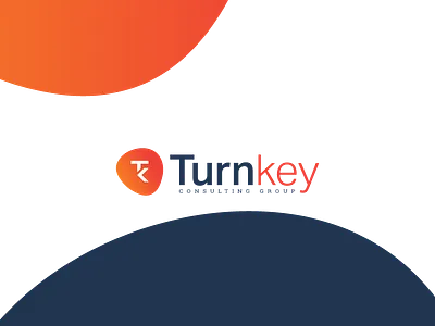 Turnkey Logo branding combination mark design graphic design key logo logo design mark turn