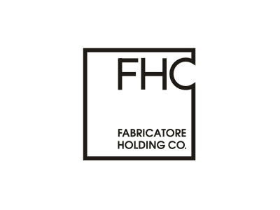 FHC company design fabricatore holding icon identity logo logotype mark symbol