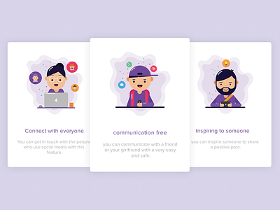 Featured illustration character clean design flat flatdesign graphic illustration music ui webmockup website