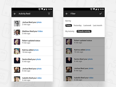 Activity Feed activityfeed appicon design icon userinterface