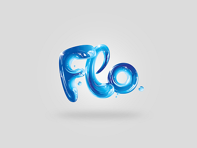 Flo Logo branding illustration logo design