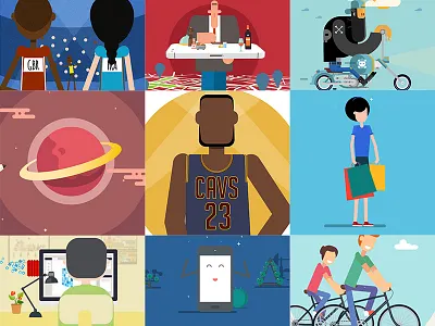 My Best9 2016 animation bestnine character motiondesign