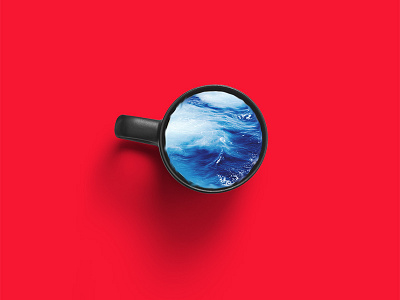 Sea Coffee coffee cup exotic minimal red sea summer tropical