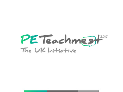 PE TeachMeet Logo 1 branding chat competition design logo meet pe teach teaching