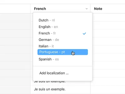 Change Localization .xliff localization tool ui ux webapp