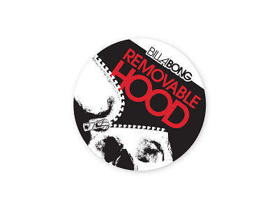 Jacket Sticker apparel branding sticker trim