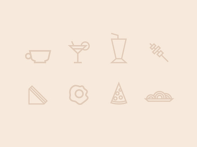 ico food icon menu minimal