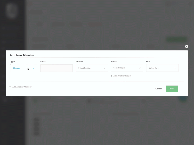 Invite Form airplane animation confirmation form invite motion principle