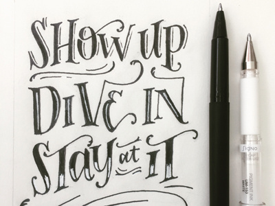 Mantra for 2017 lettering mantra pen wisdom