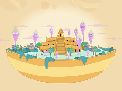 Devas deva devas heaven illustration