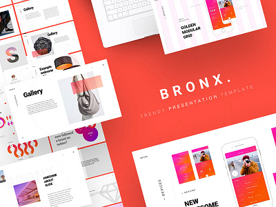 Bronx keynote powerpoint presentation template