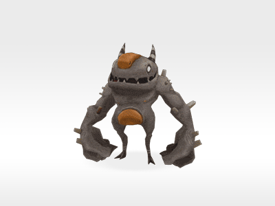 Monster #12 3d character mb monster monster buster
