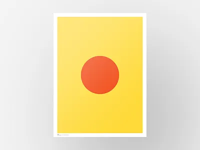 Rise Poster Series — “Sunrise” graphic illustration merchandise minimal minimalist poster print sun