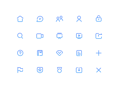 iconfont icon line