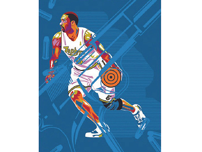 Arenas D caricature editorial illustration sports vector