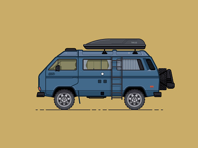 Westfalyeah 021 auto cars illustration vanagon vanlife vector vehicles volkswagen wesfalia westfalyeah