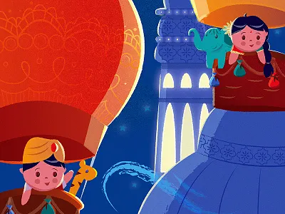 Lost Toys in India balloon children culture cute dolls glow india night palace stars toys whimsical