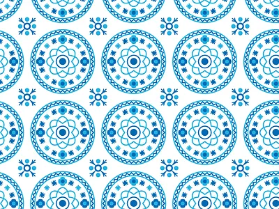 Floral blue blue design estmot floral flower oscar pattern