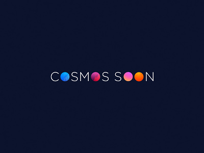 Cosmos Soon color cosmos effect flat gradient logo ui