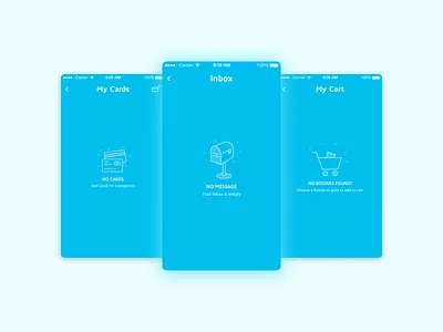 Icon designs for social media app clean ui empty screen icon illustration line icon mobile app mobile ui modern ui xcubelabs