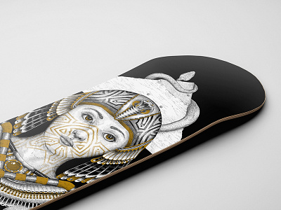 Cleopatra board board cleopatra deck drawing egypt illustration pyramid skateboard snake