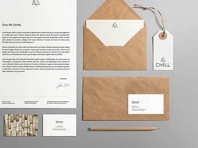 Chill Branding branding wood
