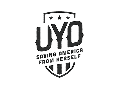 UYD Shield america crest debut first shot logo podcast shield uyd