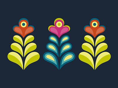 Betty's Garden [1] colorful colors digital flower flowers graphic graphic design happy illustration kids print vector