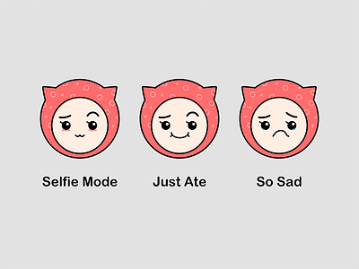 Which mood are you in? character expression face happy mood people sad