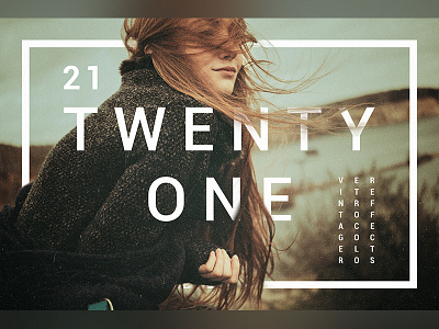 Twenty One | Vintage & Retro Color Effects color effect filter instagram photoshop retro vintage wedding youth