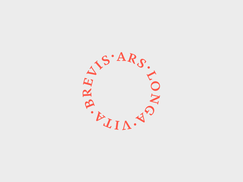 Spinny 🌀 brand gif identity latin logo red scad seal trace typography