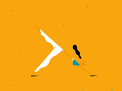 She yoga, I sofa.. 2d illustration ipadpro procreate yoga