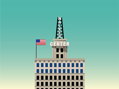 Walker Building in Salt Lake City architecture illustrator salt lake skyline skyscraper