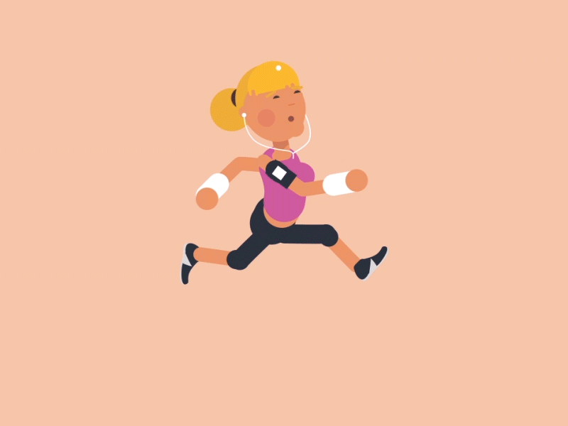 Example of Girl run