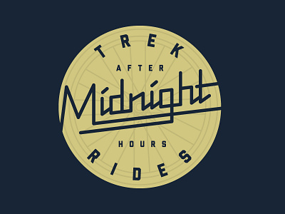 Midnight Rides after hours bicycle cycling midnight moon
