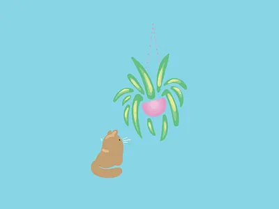 Temptation cat plant