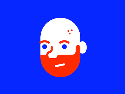 Co-Worker Portraits: Jesse (Me) graphic design illustration neon people portrait rgb simple