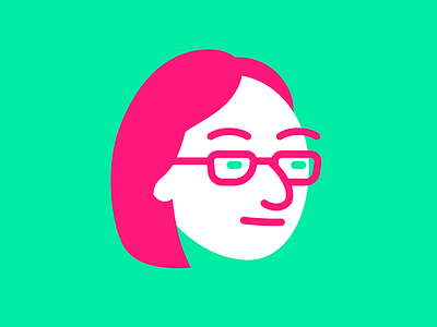 Co-Worker Portraits: Do Young graphic design illustration neon people portrait rgb simple